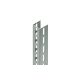 Profilsín perforált 6m U-profil 50mm x 50mm merítetten horganyzott acél U 5050/6000 F Niedax